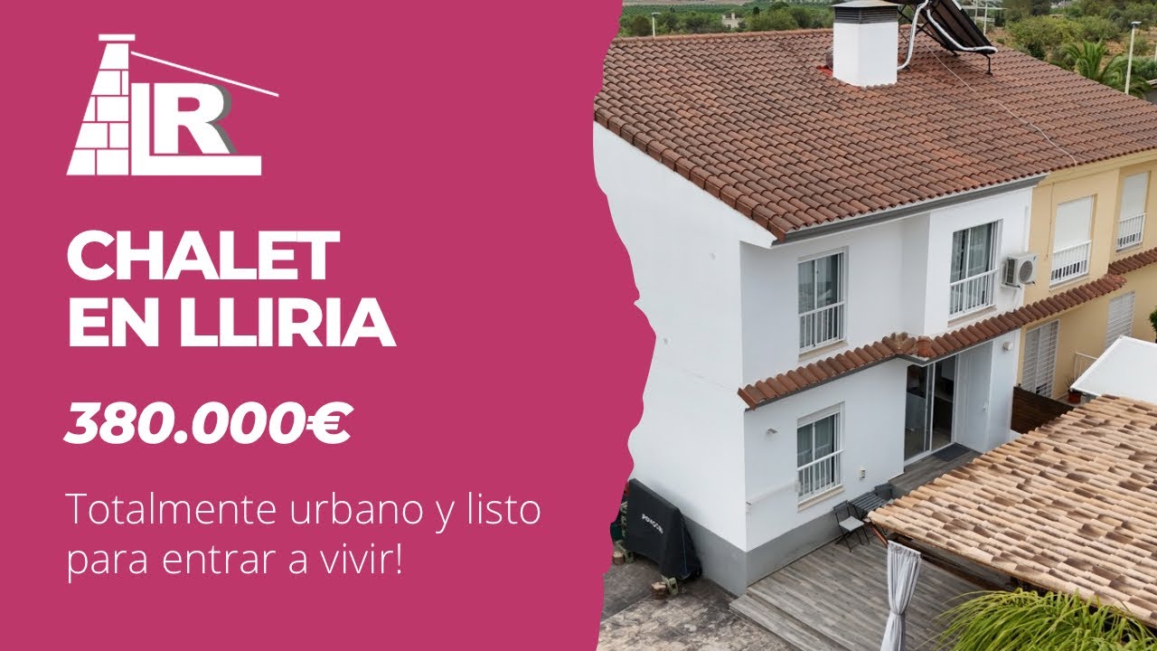 RUSTIC LEVANTE - PRECIOSO CHALET EN URBANIZACION EN LLIRIA