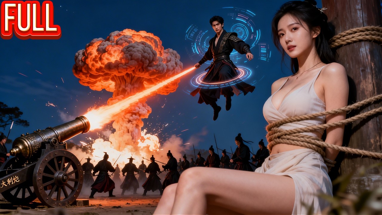 MutiSUB💥现代屌丝穿乱世当退伍兵，觉醒系统娶三个美艳妻子挖金矿，炮轰全军成首富！【古代绑定姻缘系统，奖励倾城红颜】
