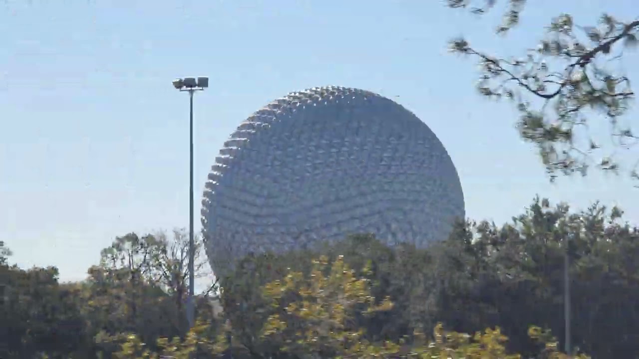 Monorail Ride from Magic Kingdom to EPCOT