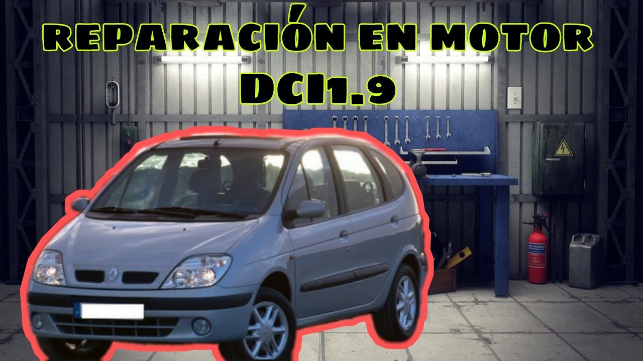 Reparacion de soporte de motor en Renault Scenic 1.9dCi