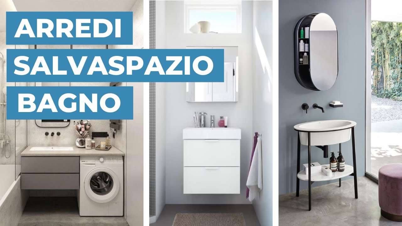 Arredi SALVASPAZIO per il BAGNO