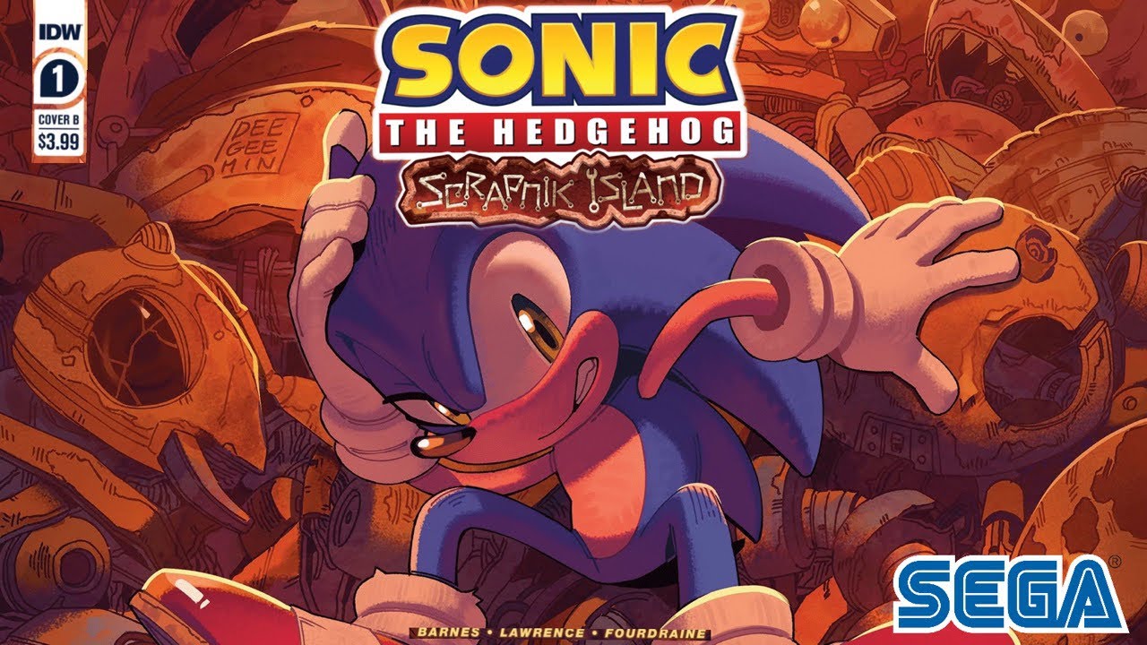IDW Sonic Scrapnik Island Issue #1
