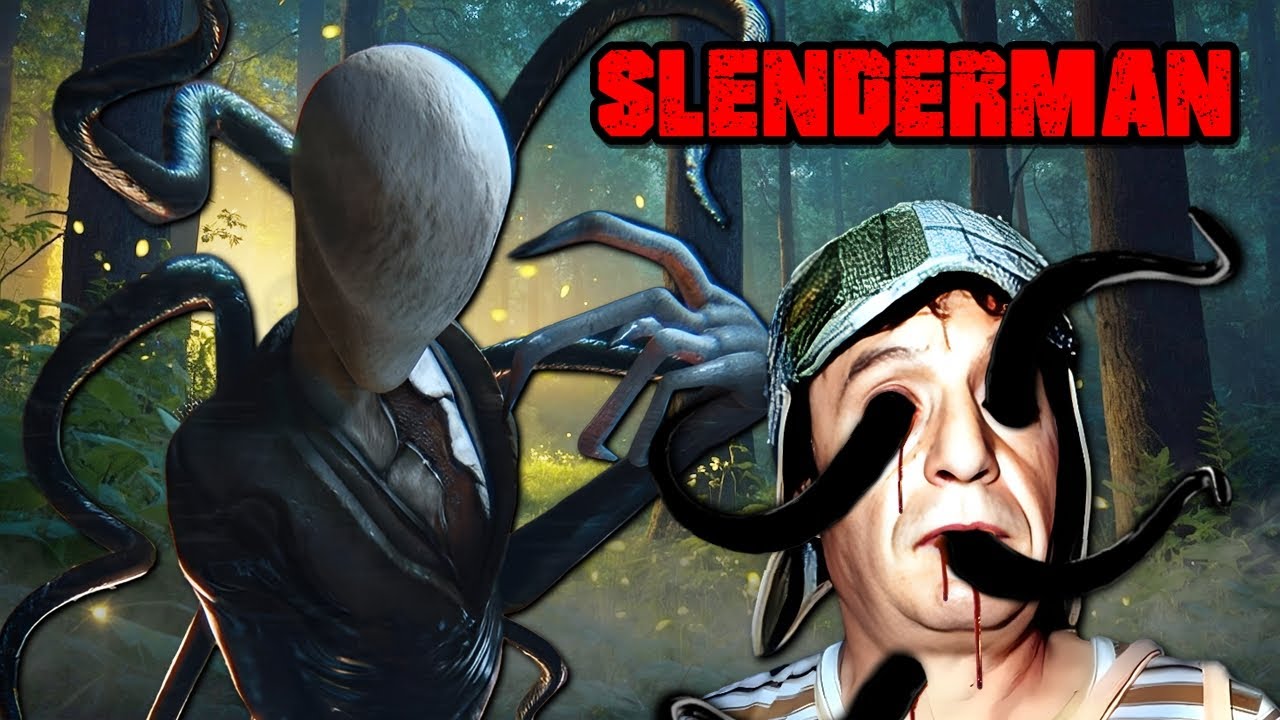 SLENDERMAN APARECE EN LA VECINDAD DEL CHAVO DEL 8 | Creepypasta del Chavo del 8