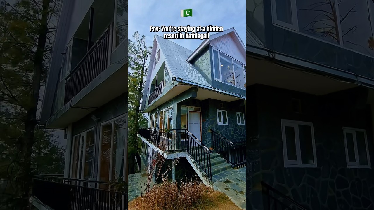Live in our rustic condos. #mountains #nathiagali #hiddengems #viral #youtubeshorts   #hotel #fyp