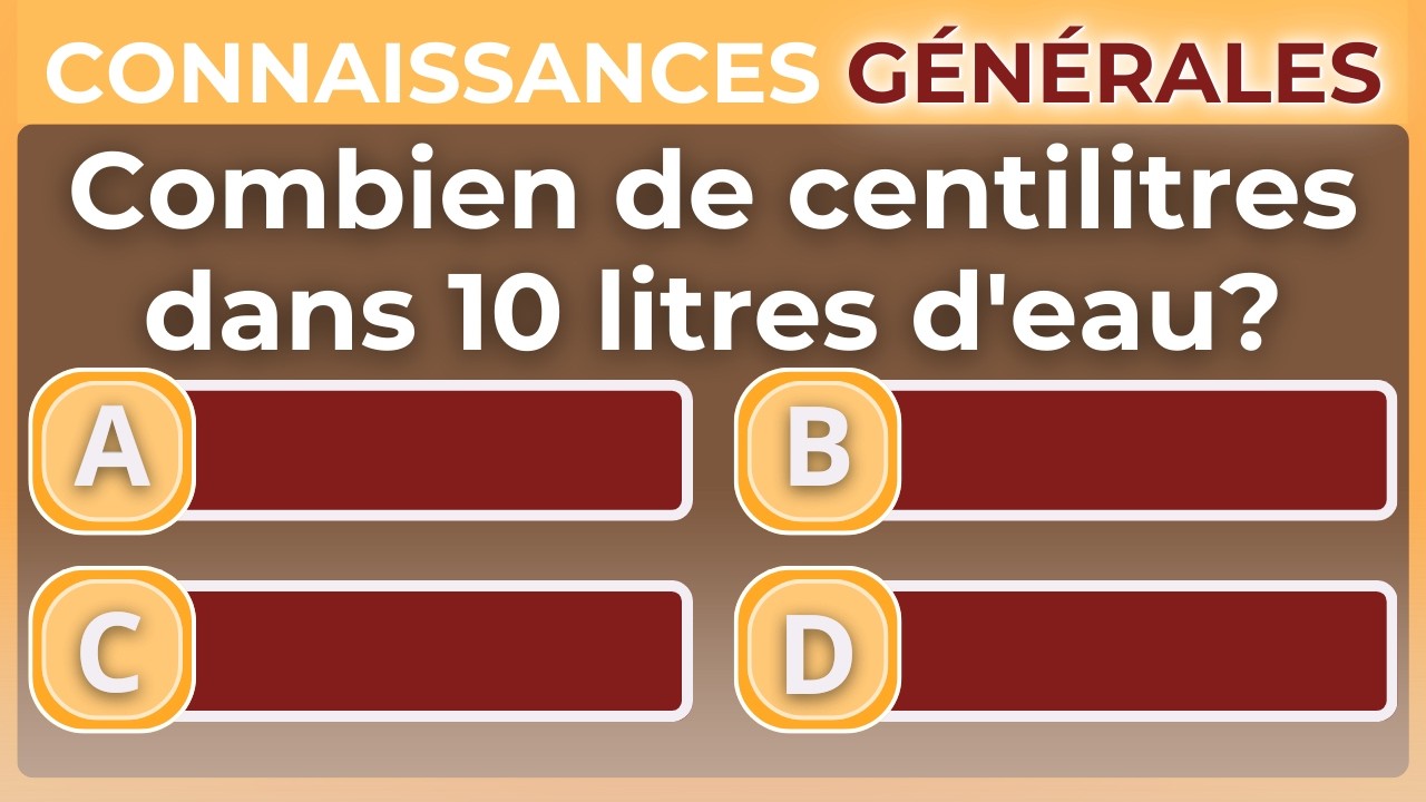 4 SUR 20 ? VOUS ÊTES PLUS INTELLIGENT QUE LA PLUPART DES GENS !