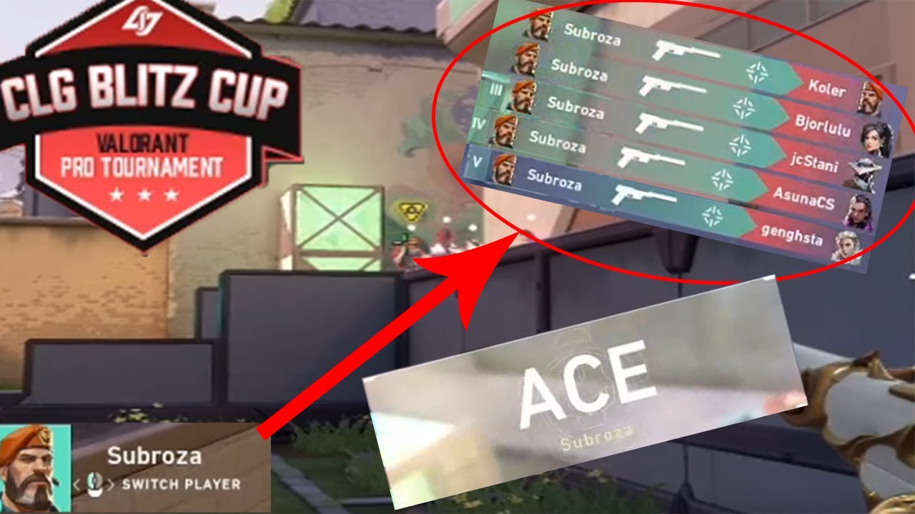 SUBROZA CLEAN ACE IN 7 BULLETS! Valorant Best Plays and Funny Moments! #60