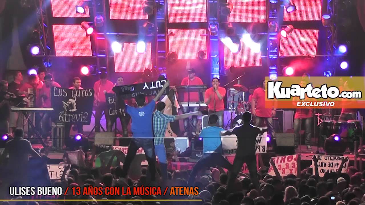 Ulises Bueno - Festejo de sus 13 años de carrera - Kuarteto.com