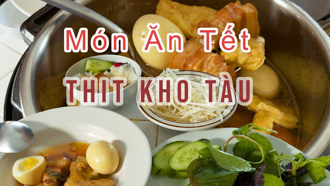 Thịt Kho Tàu Bằng Nồi Áp Xuất.