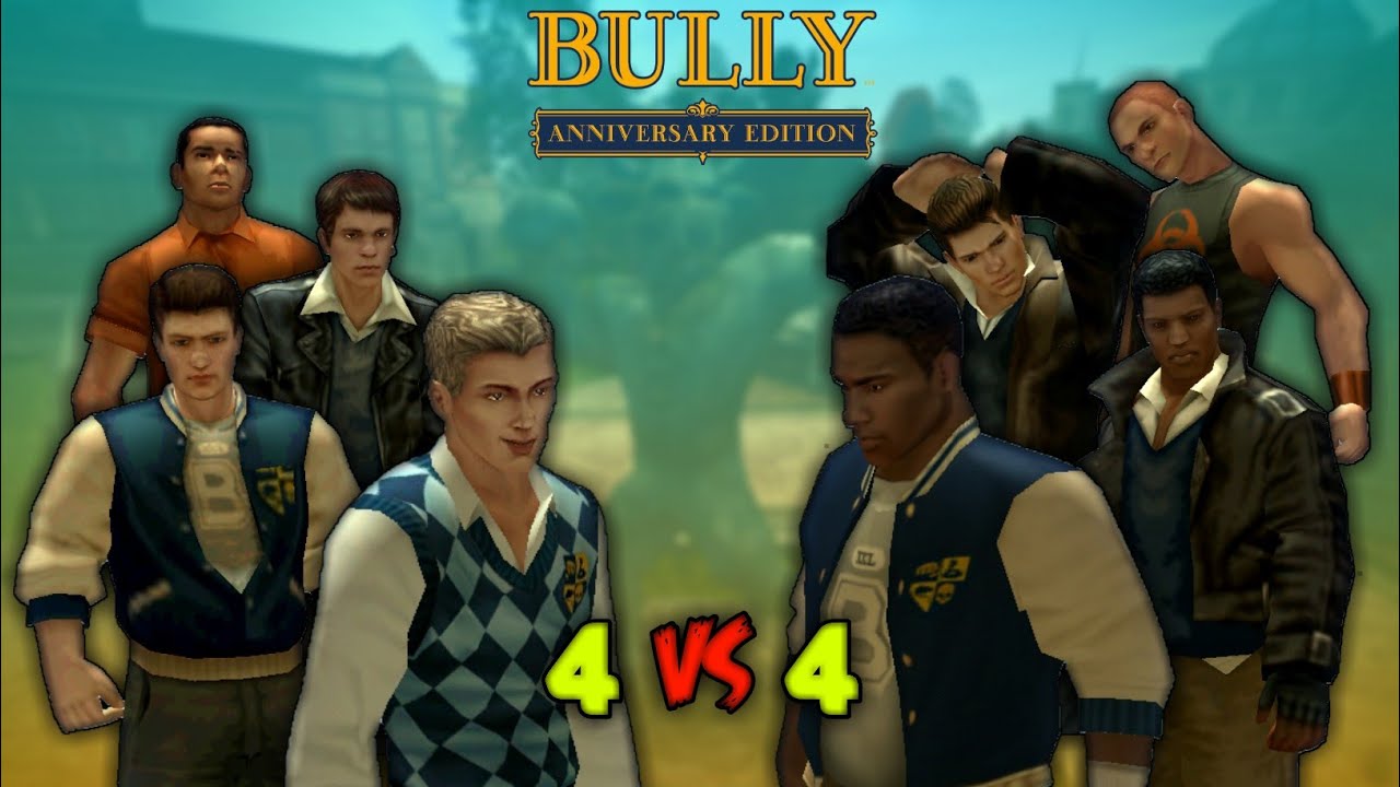 Bully AE: Derby, Ted, Johnny & Edgar VS Damon, Norton, Peanut & Omar