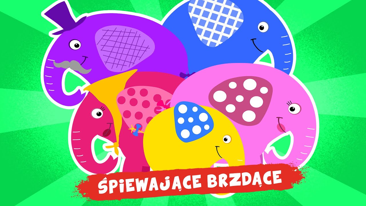 Śpiewające Brzdące - Mały słonik - Piosenki dla dzieci 🐘🐘🐘