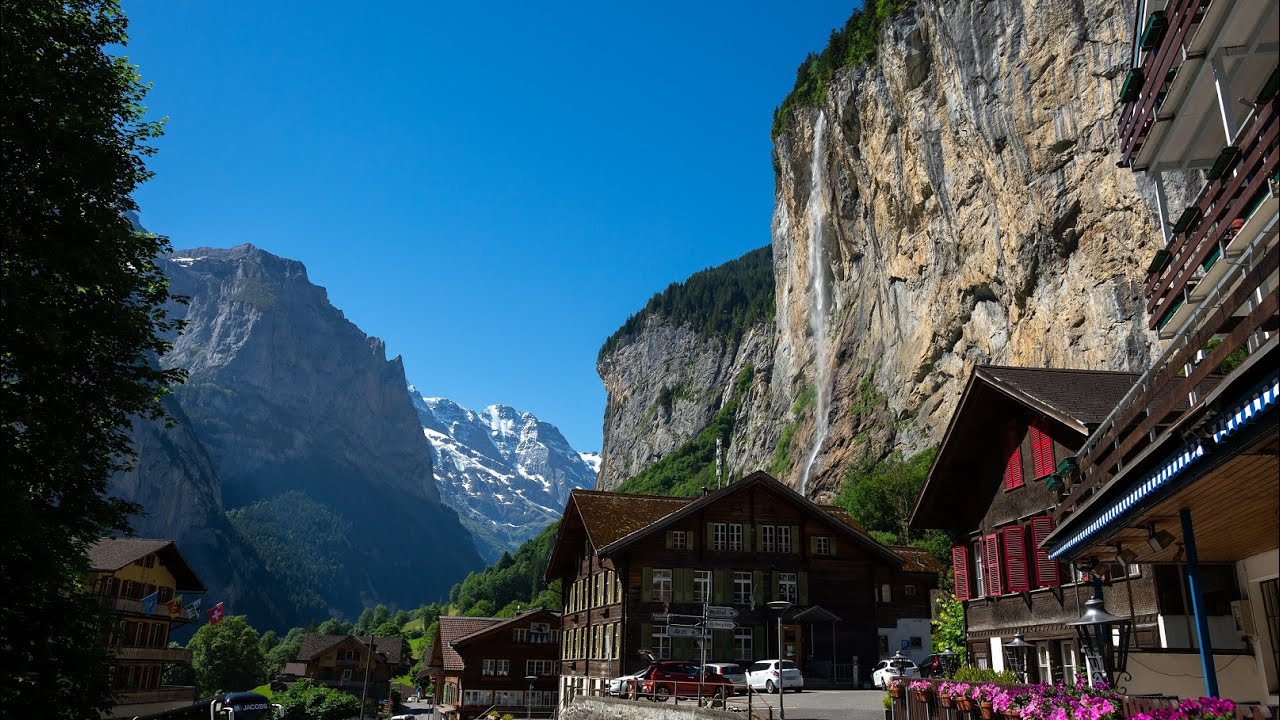 Visiting Lauterbrunnen and Staubbach falls