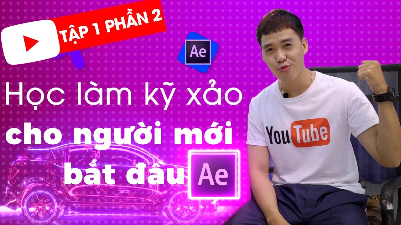 Hướng dẫn After efects cơ bản cho người mới bắt đầu -  Học After effects cơ bản tập 1 phần 2