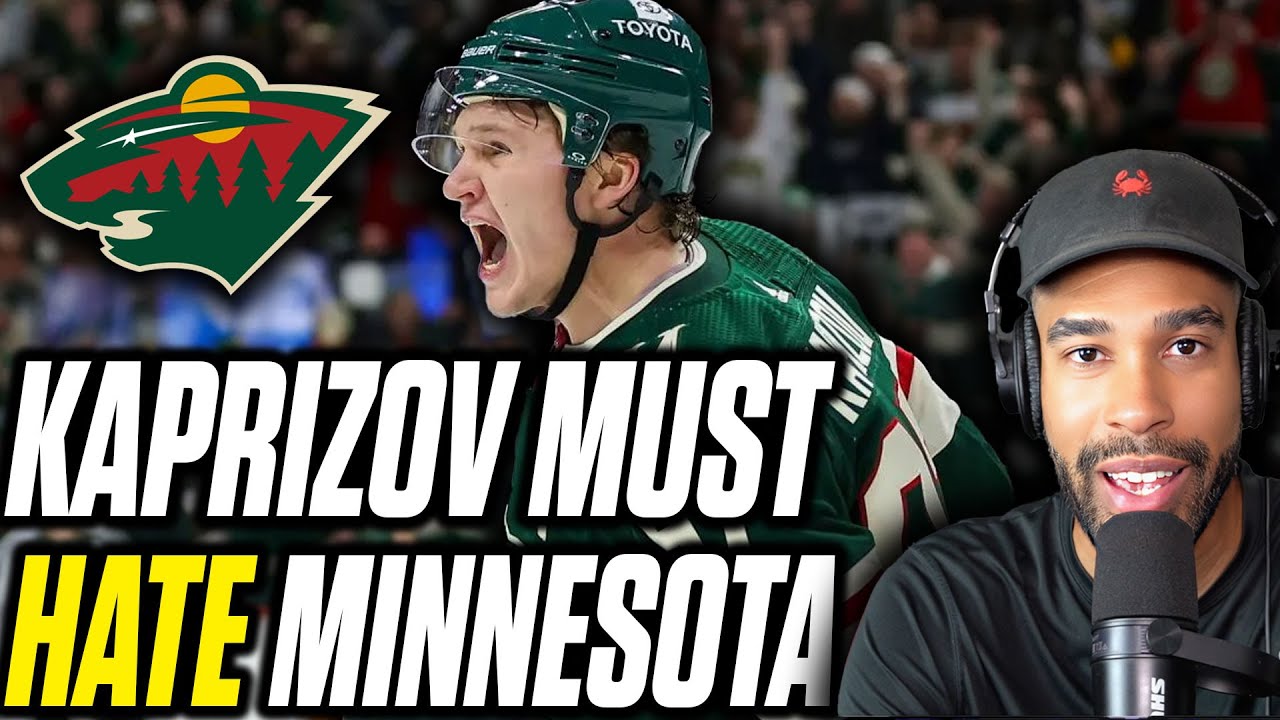 Kirill Kaprizov Must Really Not Like the Wild