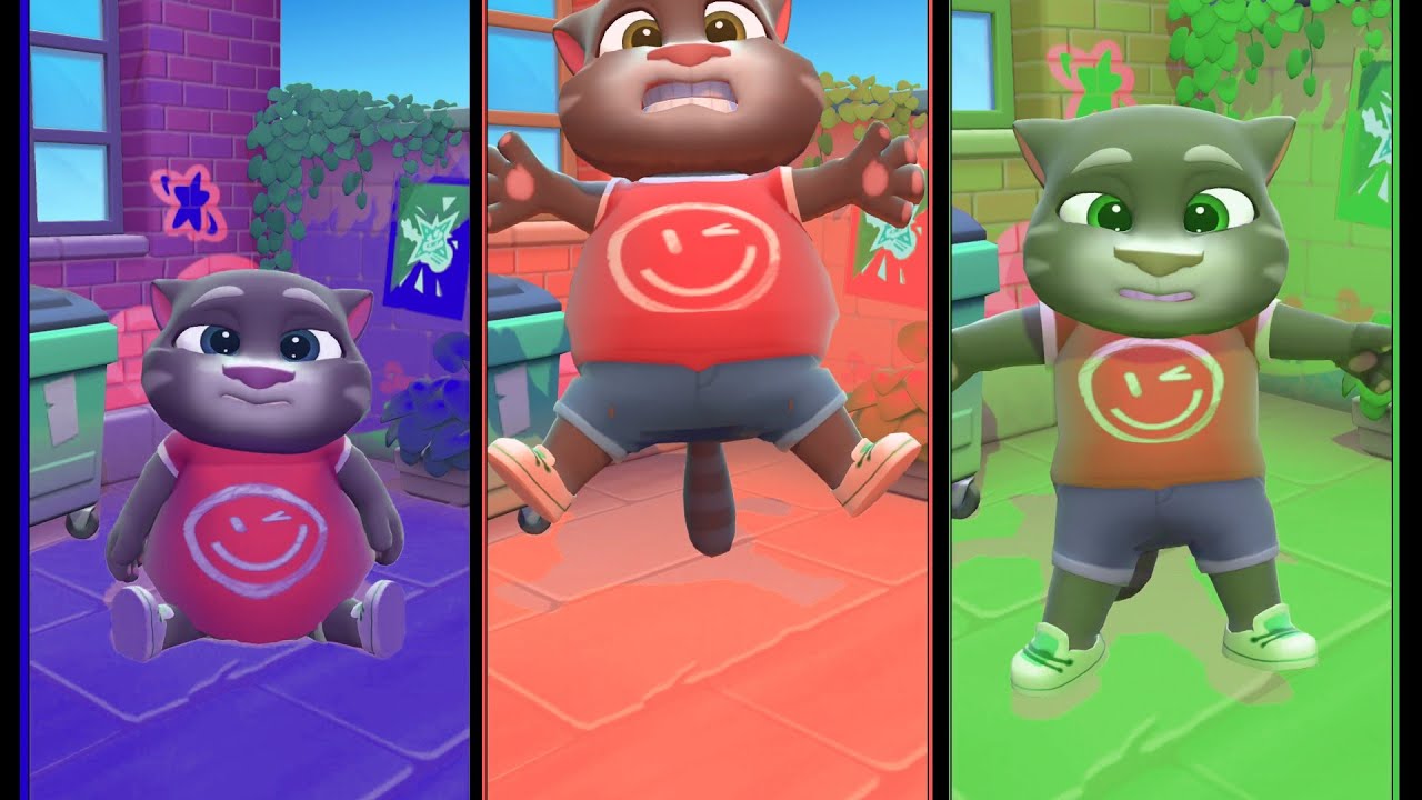 Talking Tom Cat 2025 Funniest Moment - - Colors Gameplay Part 157 -- Happy Birthday Tom