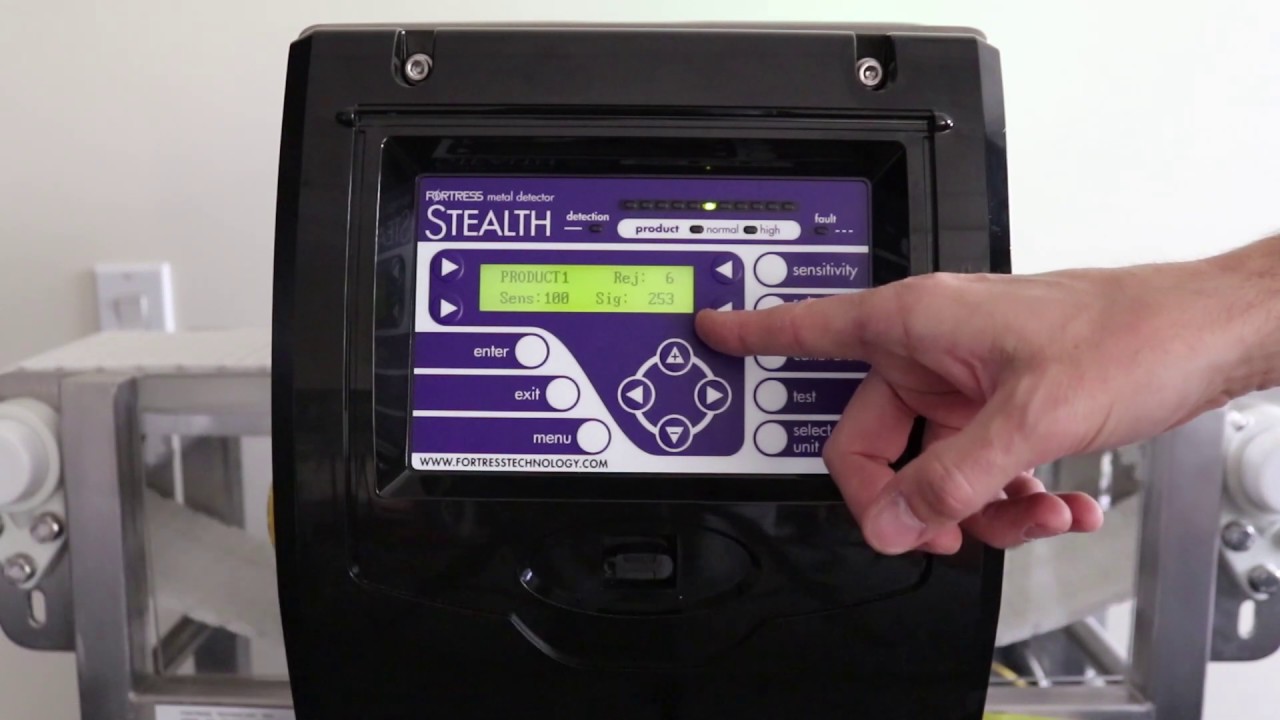Stealth Metal Detector - Acceptable Setup
