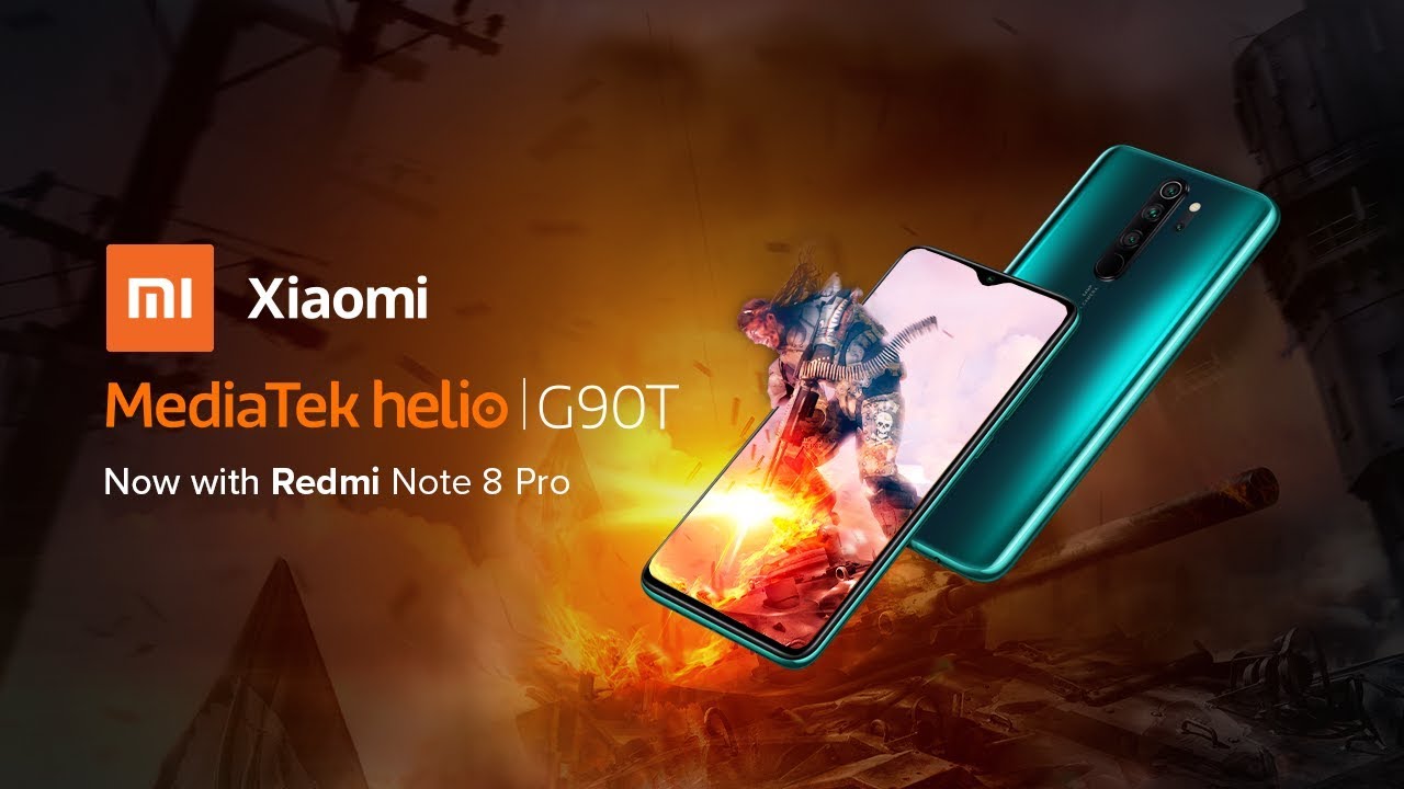 Redmi Note 8 Pro: Made for the Gamer | Powered by MediaTek Helio G90T