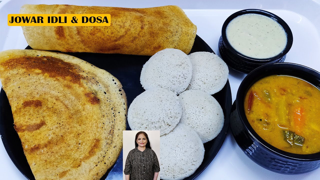 Jowar Dosa Recipe For Weight Loss | Jowar Dosa | Jowar Idli Recipe | How to make Jowar Dosa