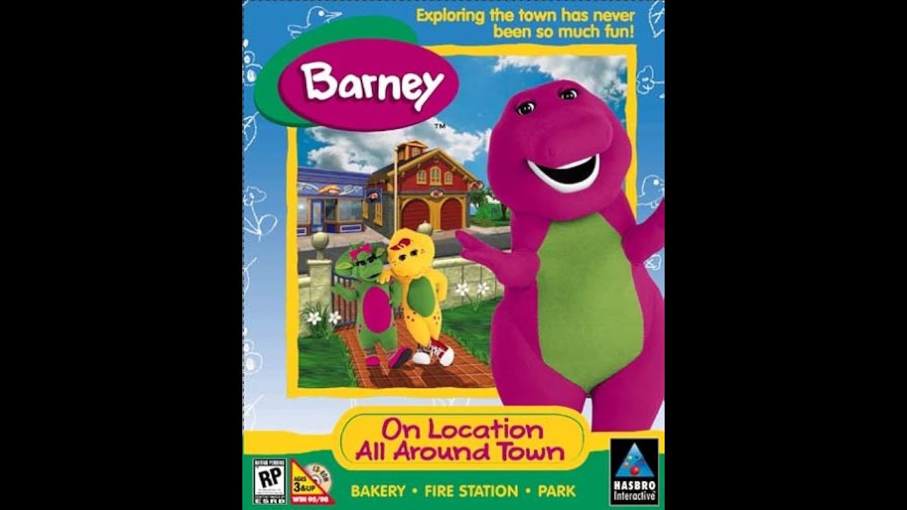 Edutainment Corner - Barney: On Location - All Around Town (2000)