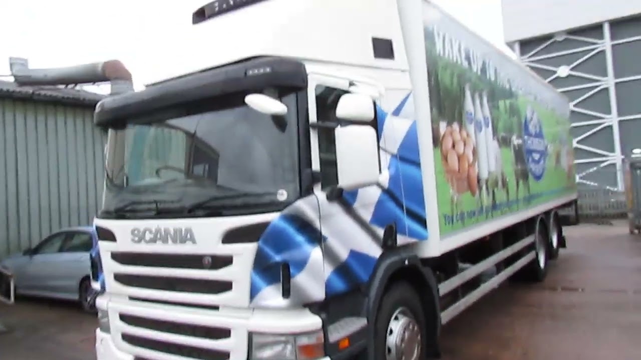SCANIA P280 6X2 FRIDGE NJ12 WDW