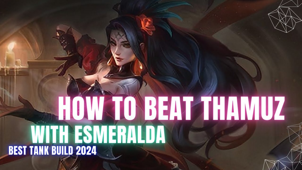 Esmeralda gameplay | how to counter thamuz with esmeralda | MobileLegends