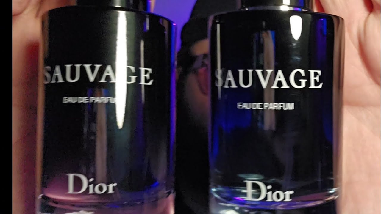 Поддельный или настоящий Dior Sauvage EDP: Macy's против Facebook Marketplace