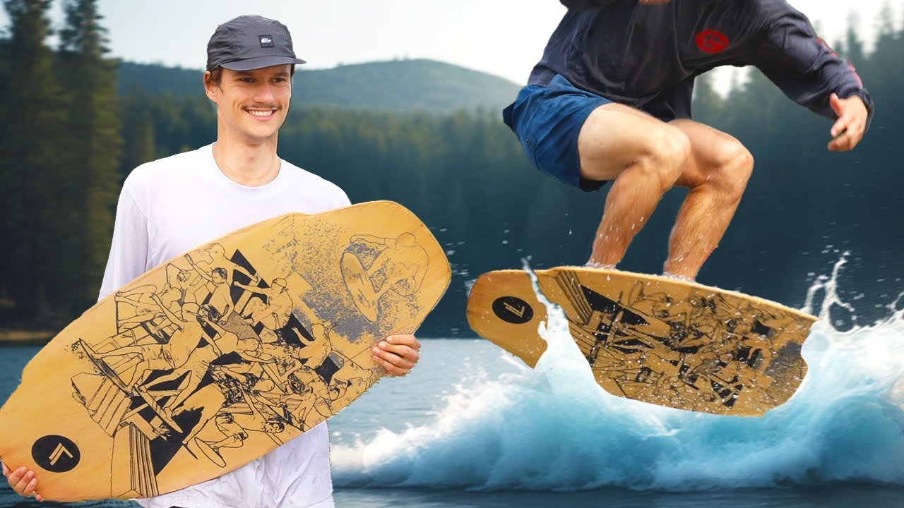 SPRÓBOWAŁEM WODNEJ DESKOROLKI, CZYLI SKIMBOARDING