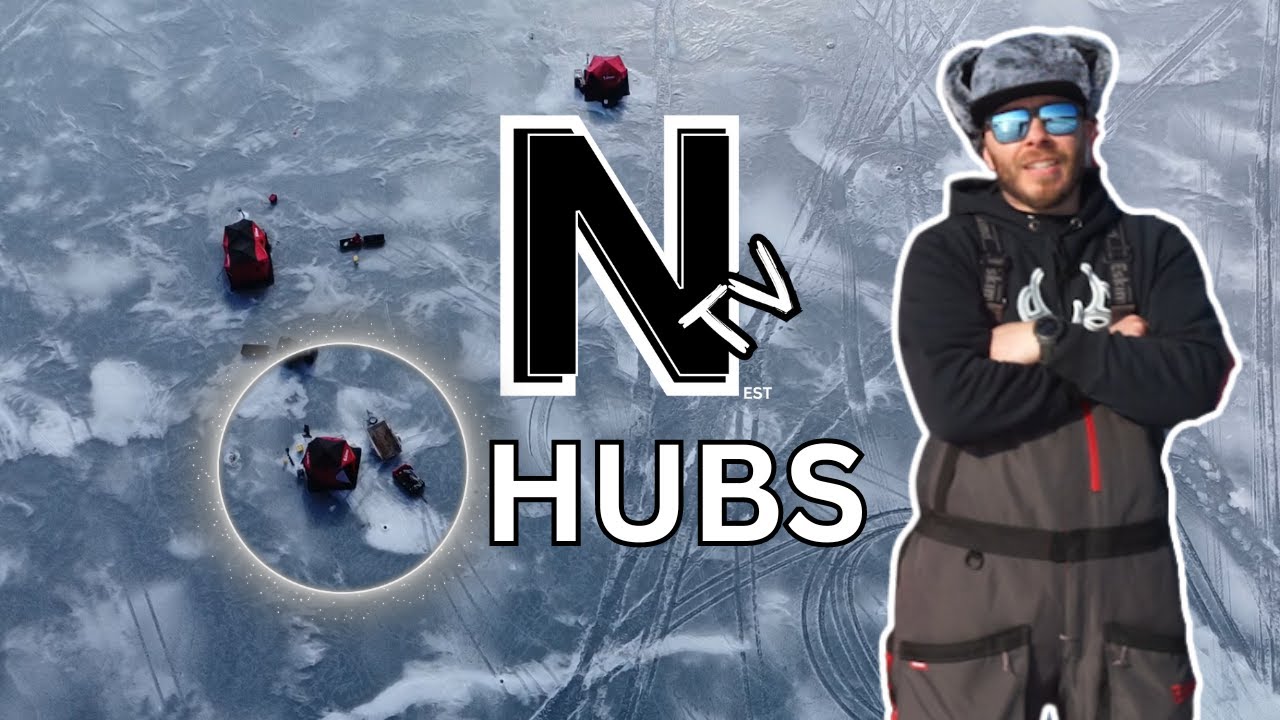 Ice FISHING | NTV HUBS | Eskimo 450XD | Episode 1