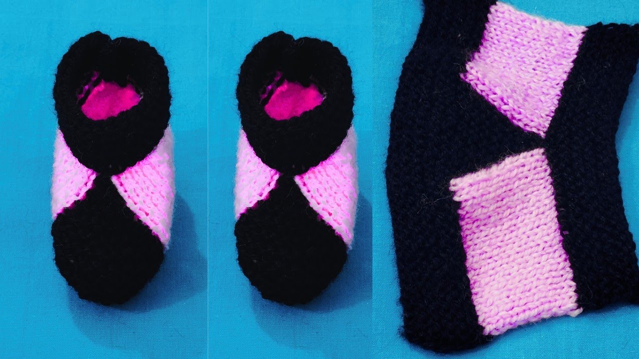 🌺baby shoes🌹baby booties knitting pattern🌷 make a very beautiful baby socks💗@sdboutique7548 