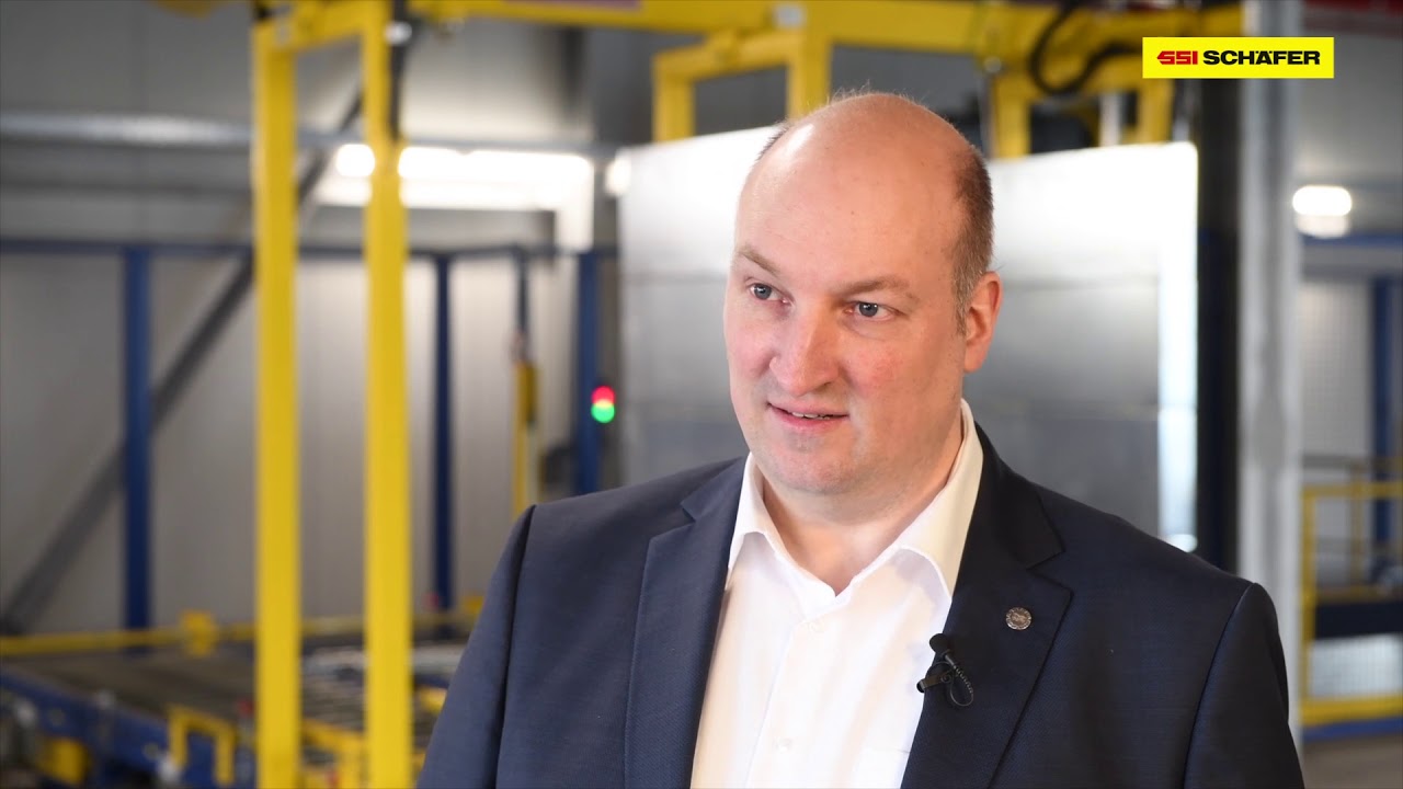 Future-oriented logistics center for RheinfelsQuellen | SSI SCHAEFER