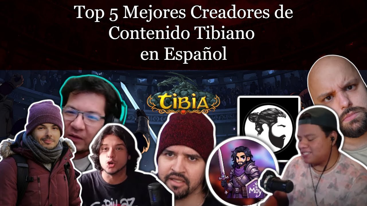 ESTOS SON LOS MEJORES CREADORES DE CONTENIDO DE TIBIA EN ESPAÑOL DE TODOS LOS TIEMPOS. feat @Runerf