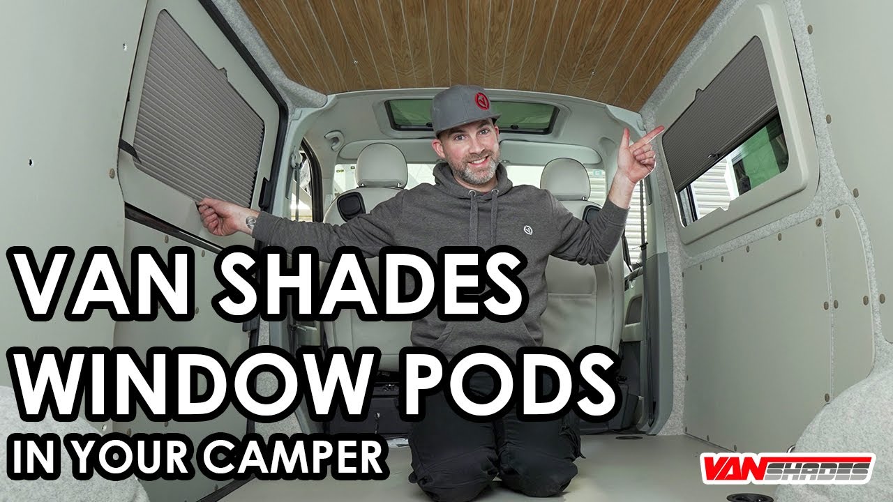 HOW TO FIT WINDOW BLINDS IN YOUR CAMPER - Vanshades Window Pods 2.0 - VW T5/T6