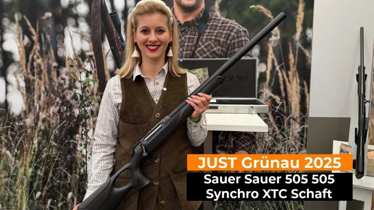 JUST Gr&uuml;nau 2025: Die Sauer Repetierb&uuml;chse 505 Synchro XTC Carbon Silence
