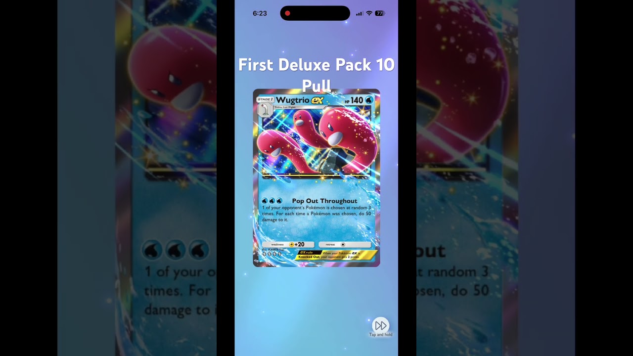 First New limited time 10 pull and&hellip; #pokemon #pokemoncards #pokemontcg #pokemonpocket #pokemonex