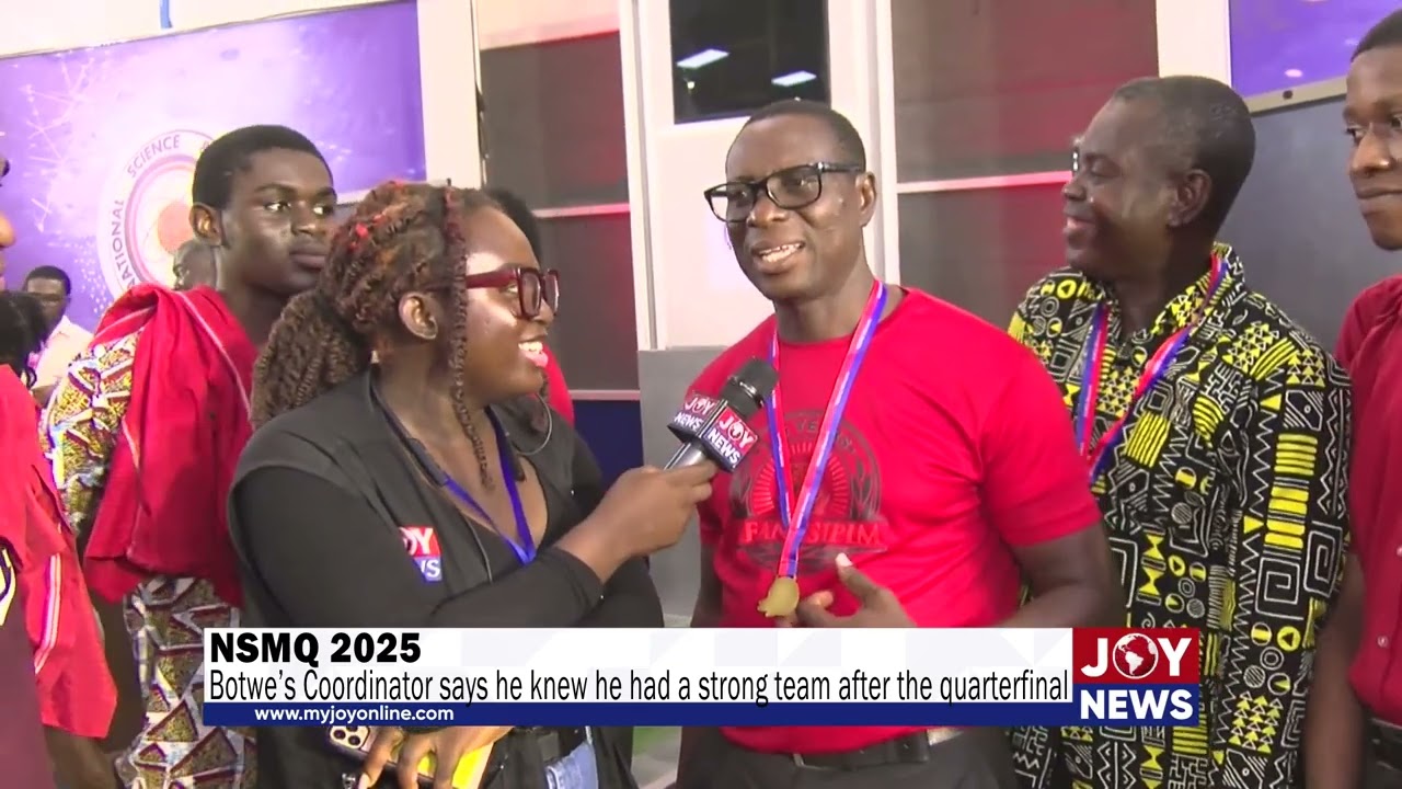 NSMQ 2025: Botwe’s Coordinator says he knew he had a strong team after the quarterfinal