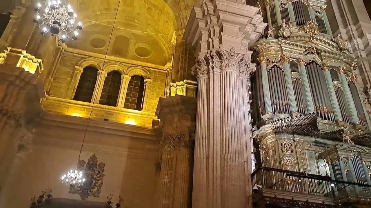 Salve malagueña a Santa María de la Victoria Manuel Gámez Órgano Catedral Málaga 2