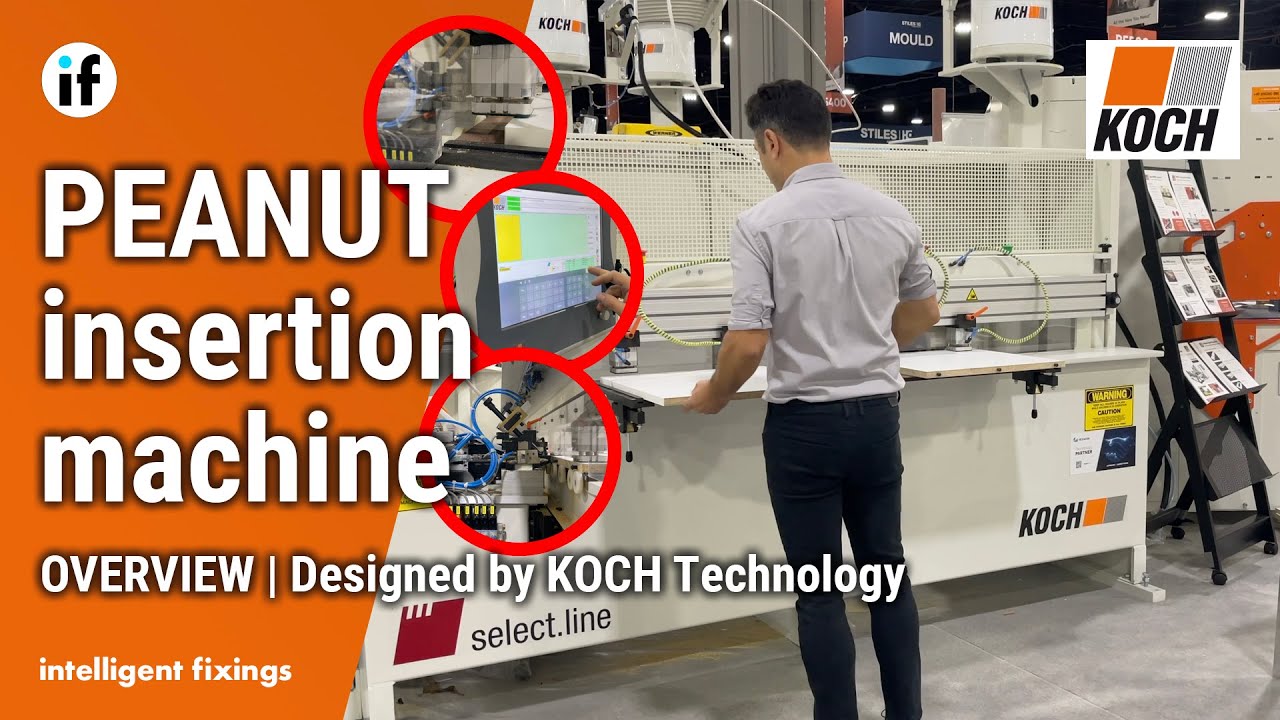 OVERVIEW for the NEW PEANUT Insertion Machine from KOCH Technology