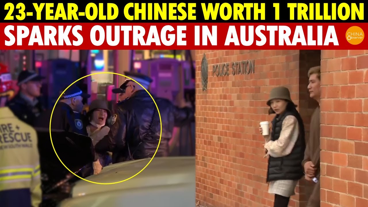 Australia Angry! 23-Year-Old Chinese Woman Drunk Driving Rolls-Royce, Wrecks Benz, Worth 1T RMB