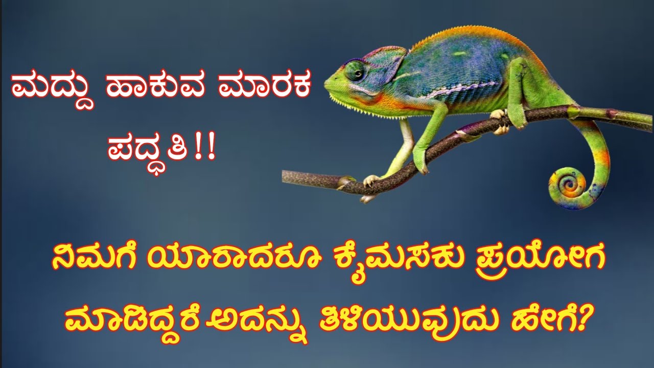 ಕೈಮಸಕು ಅಥವಾ ಮದ್ದು ಹಾಕುವುದು ಎಂದರೇನು? ಪರಿಣಾಮಗಳೇನು? ನಿಮಗೂ ಯಾರಾದರೂ ಈ ಪ್ರಯೋಗ ಮಾಡಿದ್ದರೆ ತಿಳಿಯುವುದು ಹೇಗೆ?