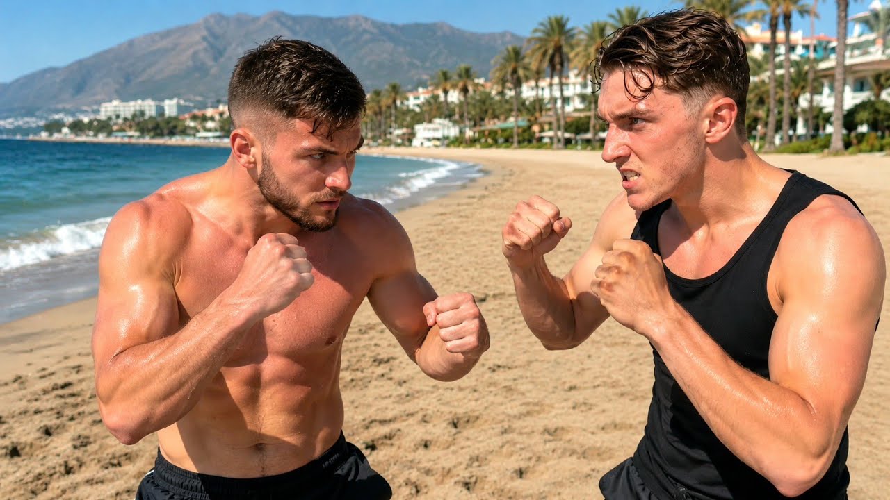 Ed Matthews Settles The Beef With BK In Marbella!