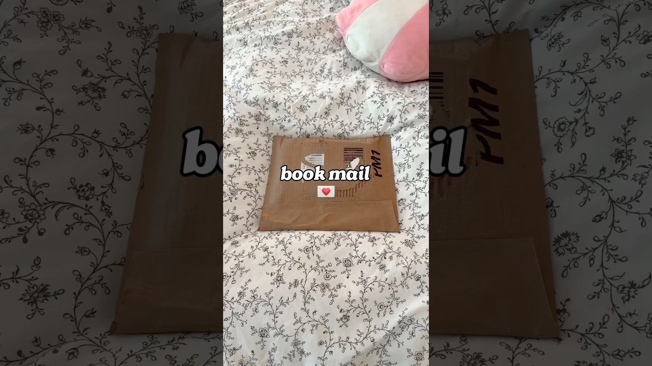 unboxing book mail 💌✨ #bookunboxing #bookhaul #booktube #bookmail