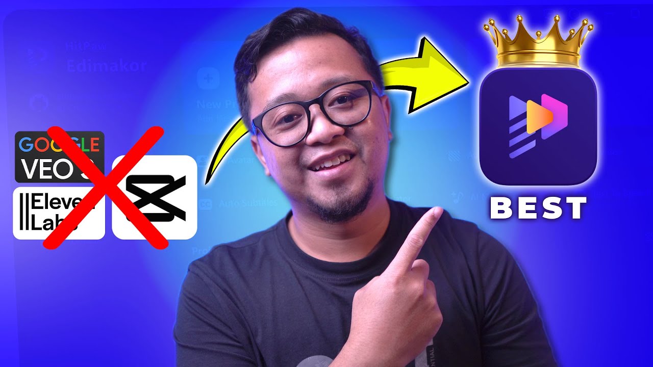 GOOGLE VEO 3, ELEVENLABS & CAPCUT JADI 1 APLIKASI! Cobain Video Editor Terbaik 2025 EDIMAKOR