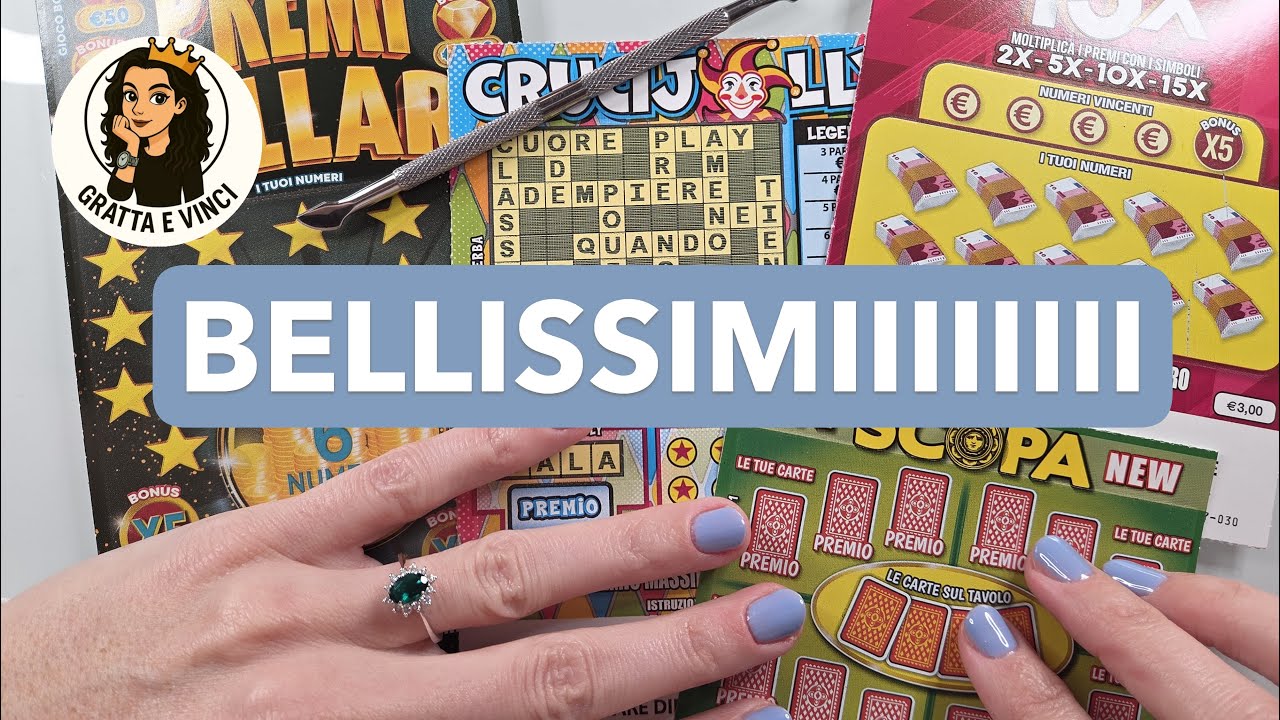💥🍀😁BELLISSIMI questi Gratta e Vinci! 🤩 Regina #grattaevinci #grattaevincidelgiorno