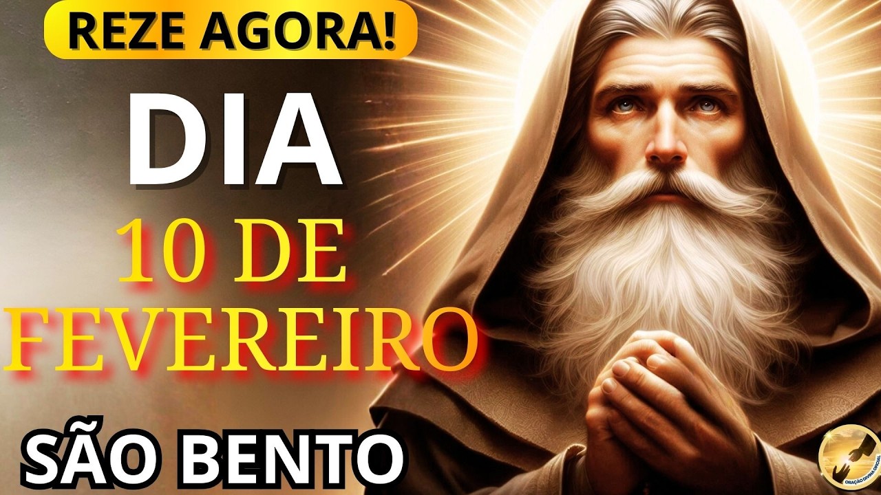 🙏OUÇA a ORAÇÃO de SÃO BENTO AGORA e LIMPE SUA CASA de TODO INIMIGO! Reze Agora com São Bento