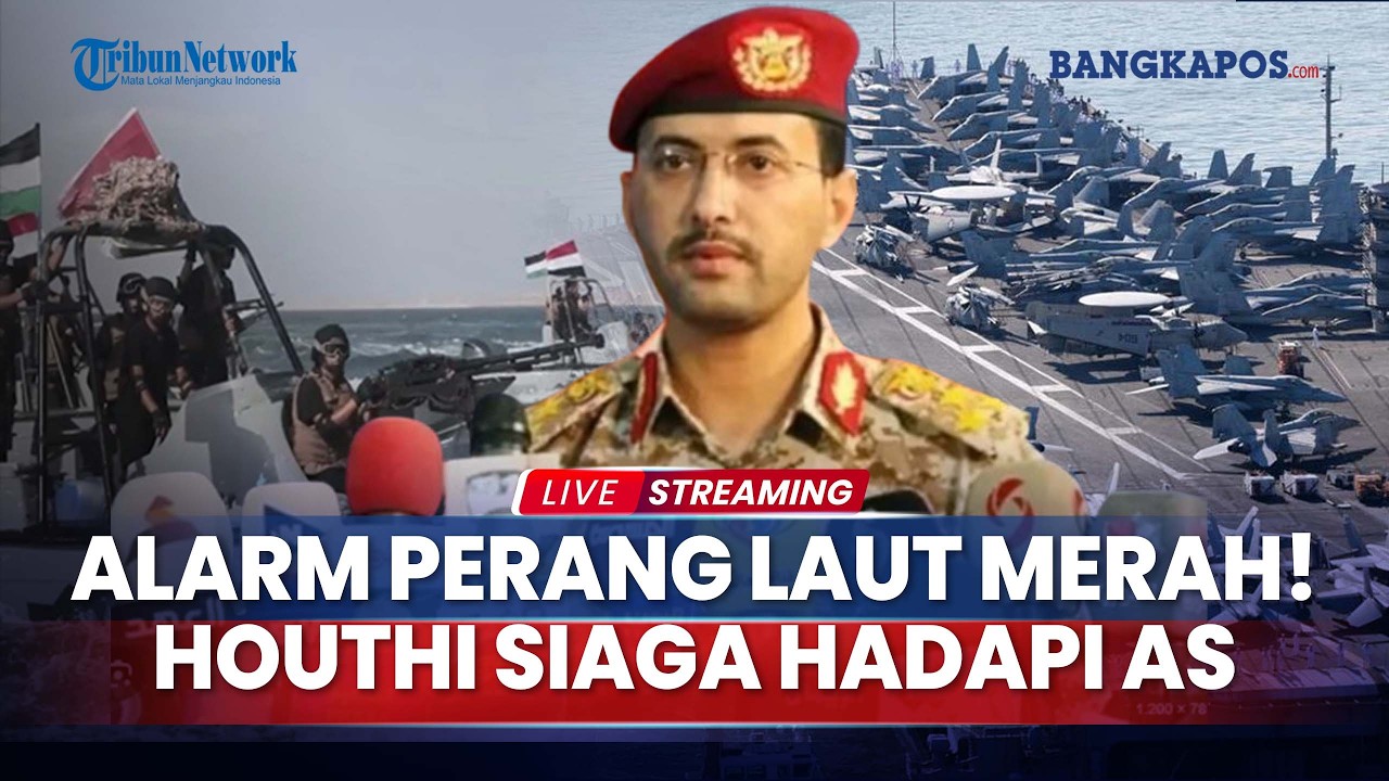 🔴Alarm Perang Laut Merah! Houthi Siaga Hadapi AS, Rusia Gempur Titik Viral Sekutu NATO