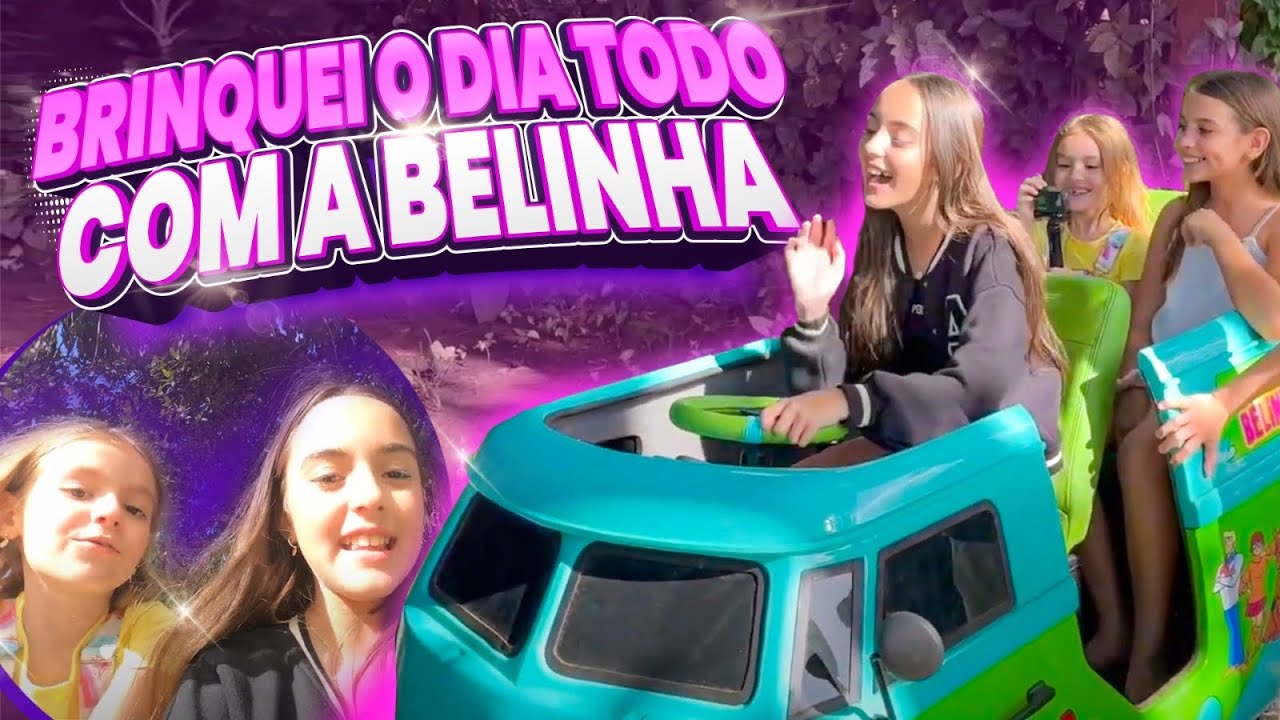 PASSEI O DIA INTEIRO BRINCANDO COM A BELINHA