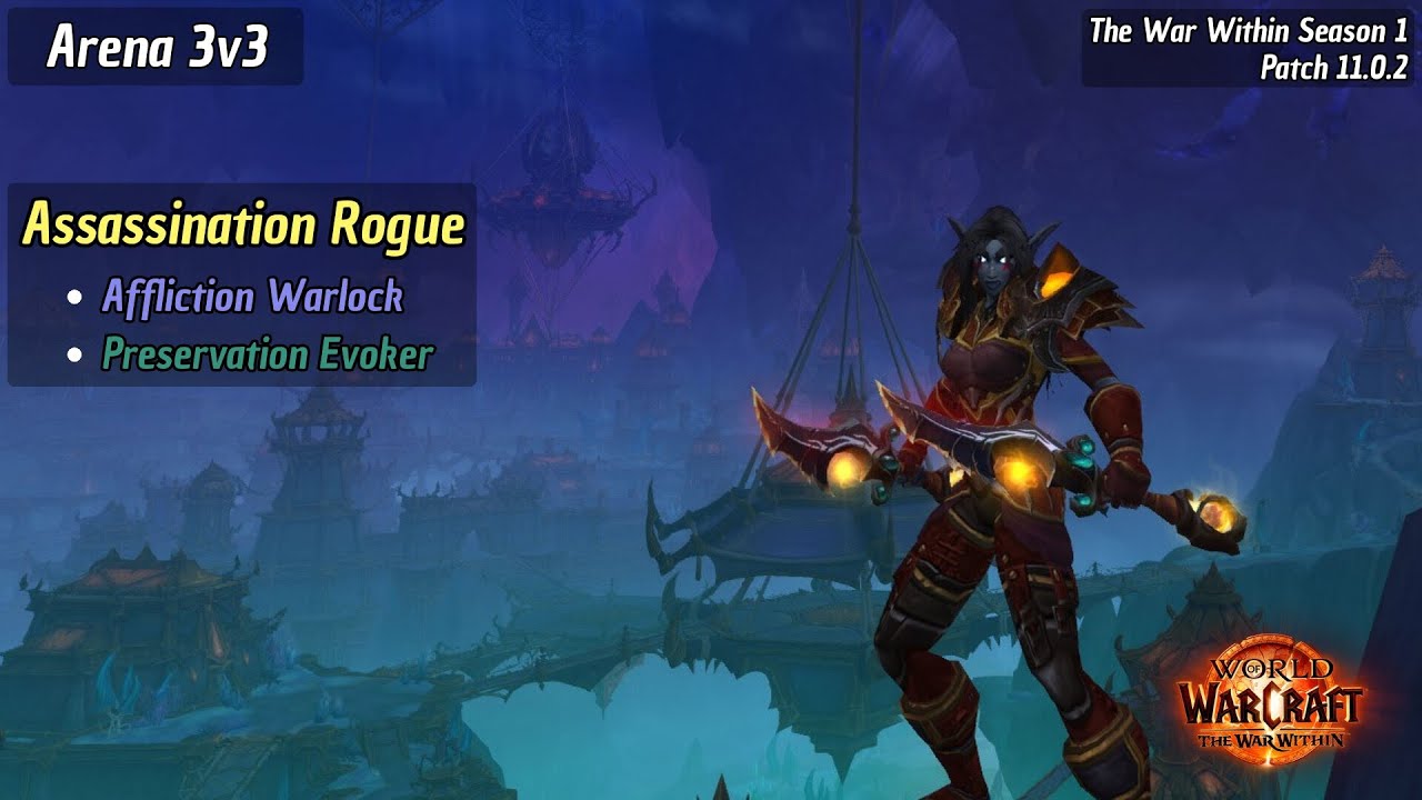 Assassination Rogue PvP 11.0.2 | DoT gaming