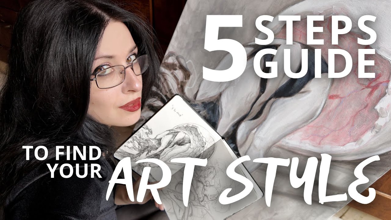 Find your ART STYLE in 5 STEPS🥀guide to develop your art style🌹