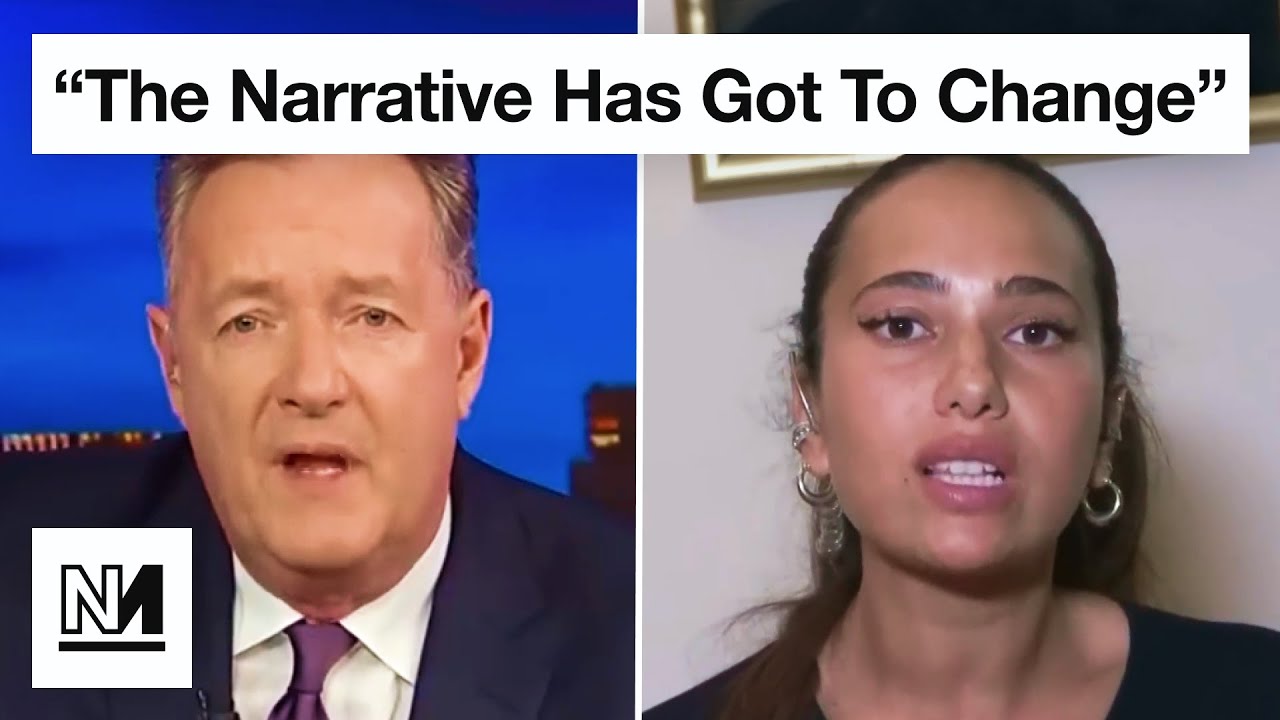 Watch Her SCHOOL Piers Morgan On Israel-Palestine Media Spin