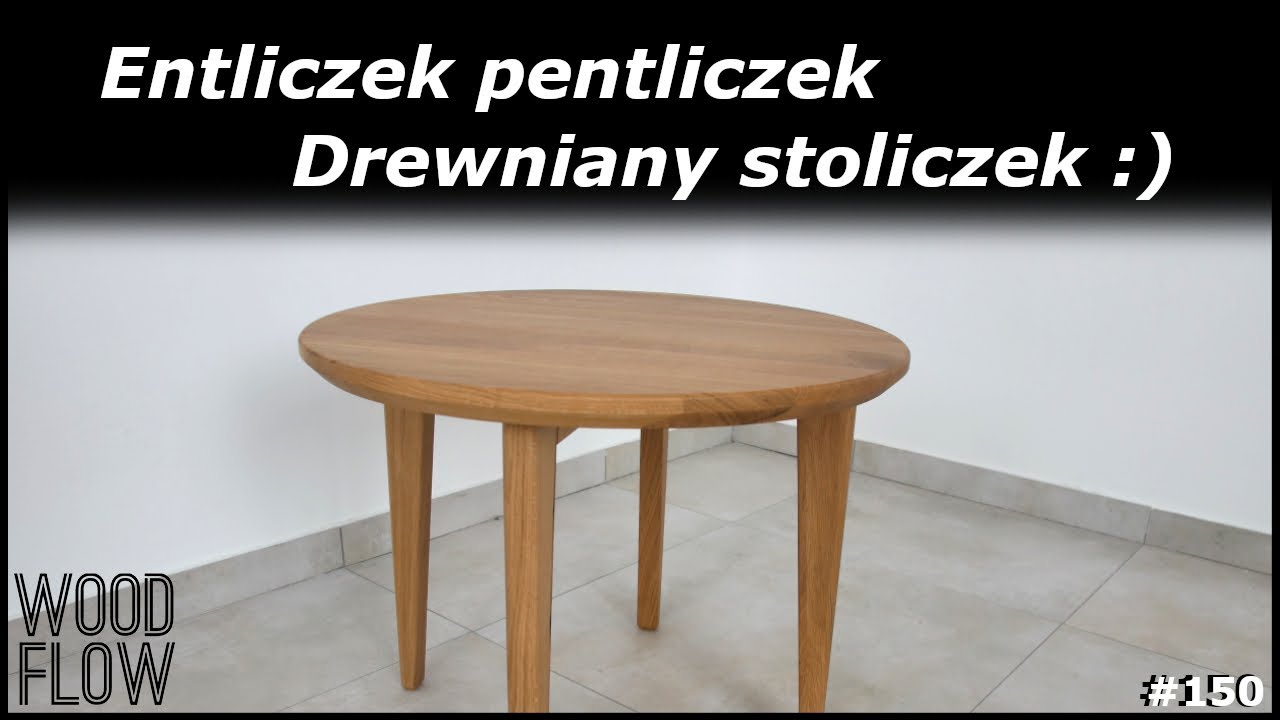 Stoliczek kawowy | Dębowy stolik | Produkcja stolika | Stolik do twojego wnętrza