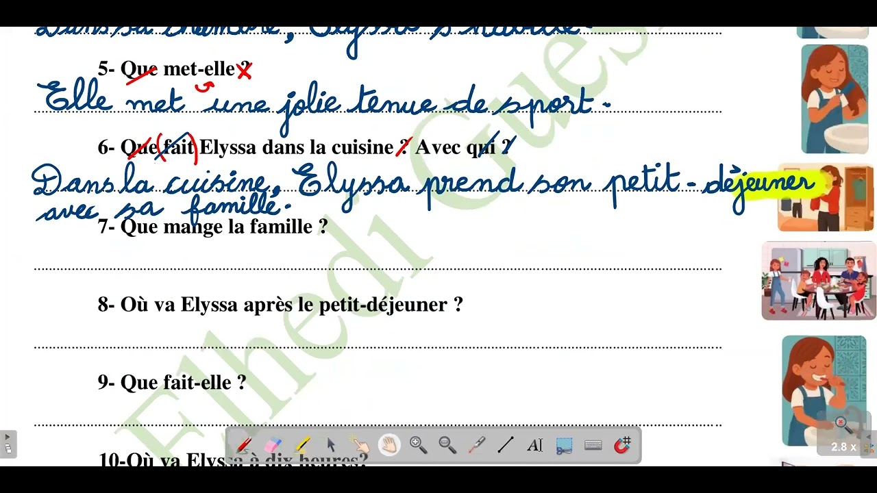 leçon 01 décembre 3ème niveau 2